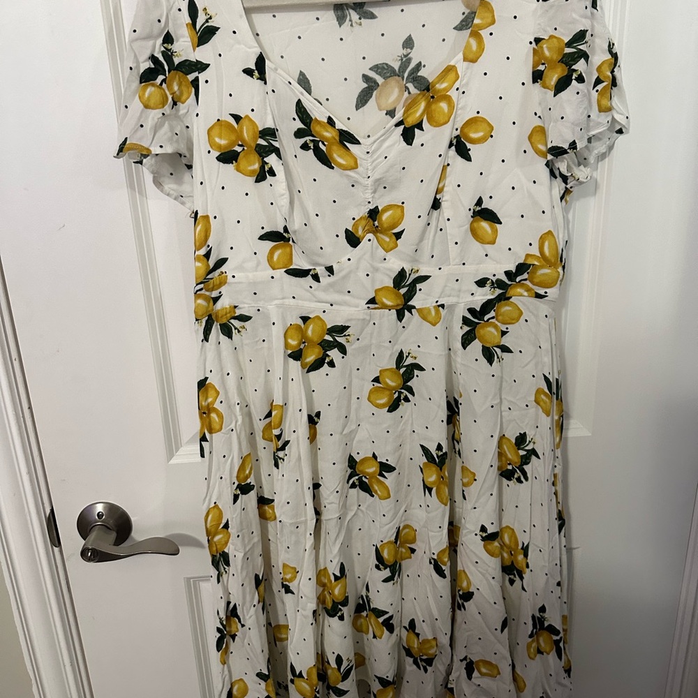 Torrid lemon dress